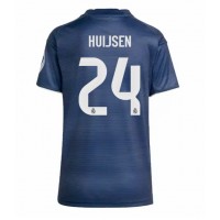 Stroje piłkarskie Real Madrid Dean Huijsen #24 Koszulka Wyjazdowej dla damskie 2025-26 Krótki Rękaw